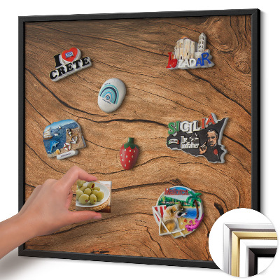 Pizarra magnética con marco negro {title}