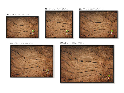 Pizarra magnética con marco negro {title}