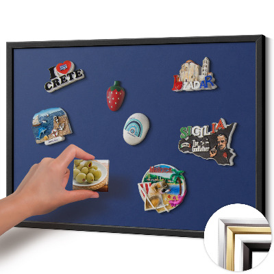 Pizarra magnética de pared Color azul marino