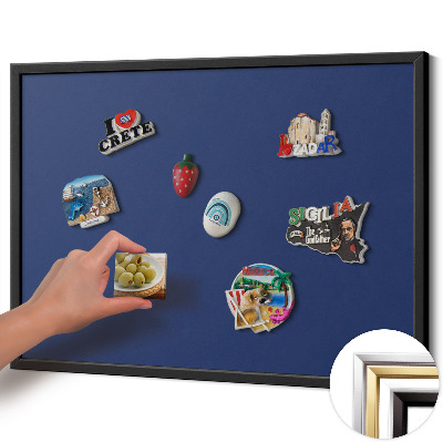 Pizarra magnética de pared Color azul marino