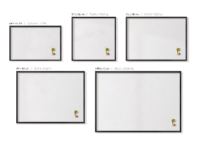 Pizarra magnética de pared Color blanco