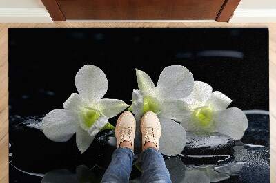Alfombra recibidor Orquídeas