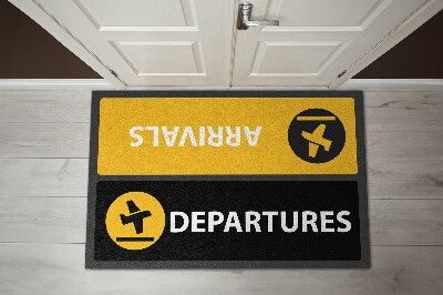 Alfombra de entrada Arrivals Departures