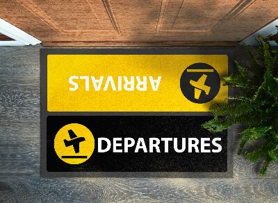 Alfombra de entrada Arrivals Departures