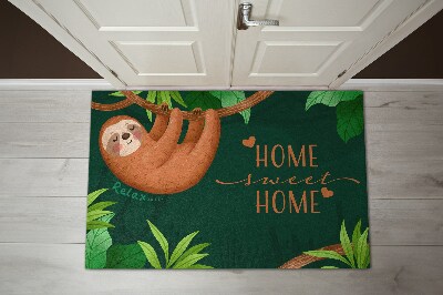 Alfombra para recibidor Home sweet home Ranura