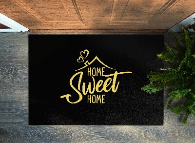 Alfombra para recibidor Home sweet home Casa dibujada