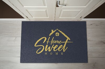 Alfombra para recibidor Home sweet home Bonita inscripción