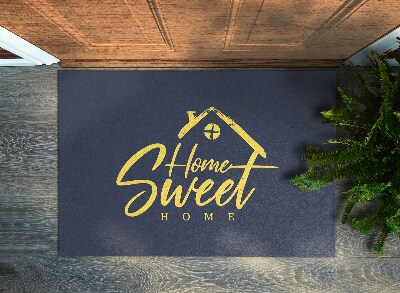 Alfombra para recibidor Home sweet home Bonita inscripción