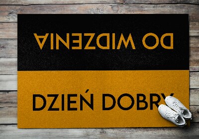 Alfombra entrada Dzień dobry Do widzenia