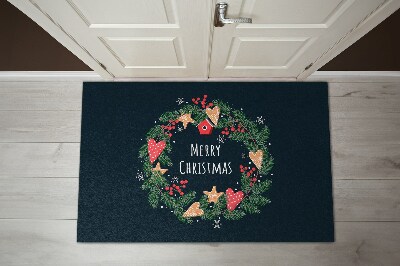 Alfombra entrada Merry Christmas Guirlande de Noël