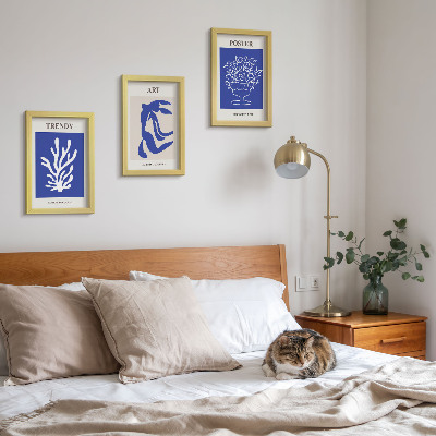 Juego de 3 cuadros decorativos Carteles de arte abstracto de Henri Matisse