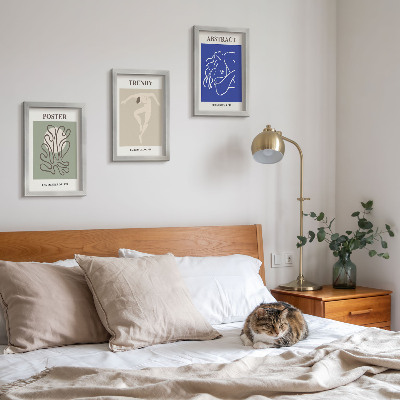 Juego de 3 cuadros decorativos Ilustraciones al pastel de Henri Matisse