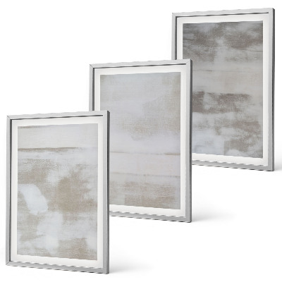 Juego de 3 cuadros Texturas modernas desgastadas