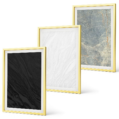 Juego de 3 cuadros Los colores de las elegantes estructuras de piedra