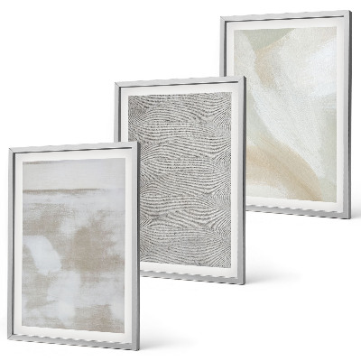 Juego de 3 cuadros Diseño moderno abstracto