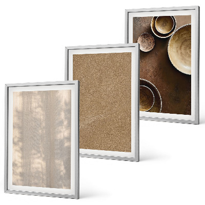 Set de 3 cuadros para salón Estructuras de textura minimalistas