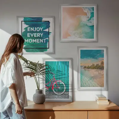 Galería de pared inspiración para bicicletas en embarcaciones marítimas