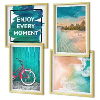Galería de pared inspiración para bicicletas en embarcaciones marítimas