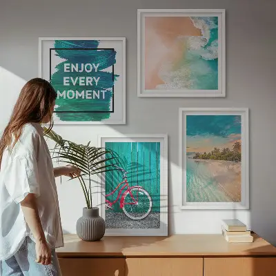 Galería de pared inspiración para bicicletas en embarcaciones marítimas