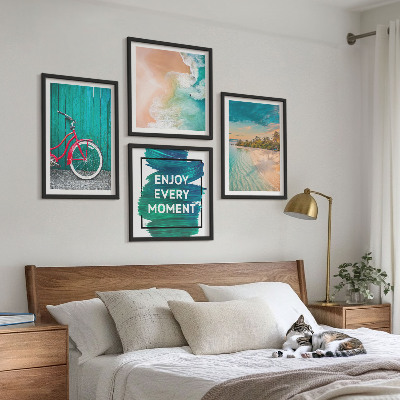 Galería de pared Inspiración para bicicletas de barco de mar