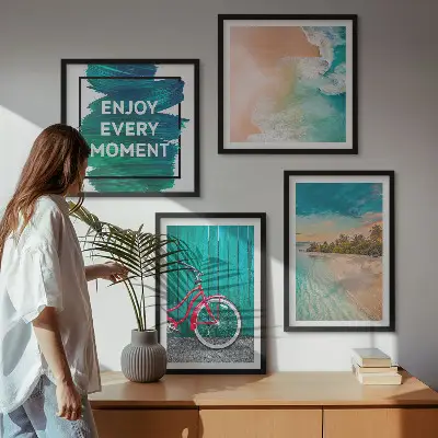 Galería de pared inspiración para bicicletas en embarcaciones marítimas