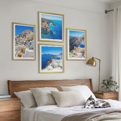 Galería de pared Paisaje arquitectónico de Oia, Santorini, Grecia