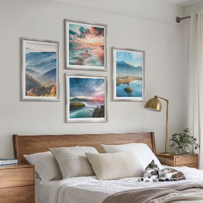 Galería de pared paisajes de montaña cascadas