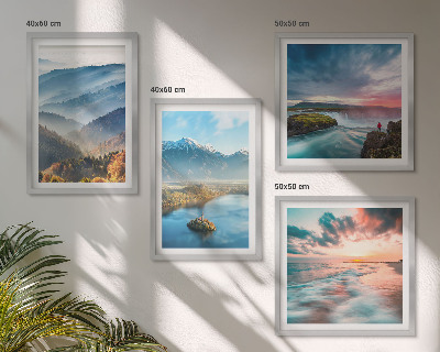 Galería de pared paisajes de montaña cascadas