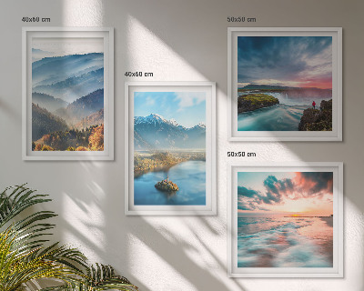 Galería de pared paisajes de montaña cascadas