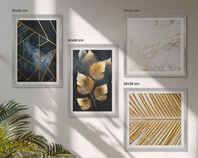 Set de cuadros modernos para salón Patrones de plantas modernos