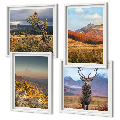 Galería de pared Paisajes de montaña, hierba de ciervo