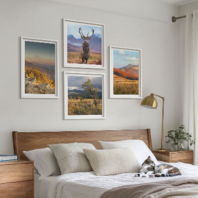 Galería de pared Paisajes de montaña, hierba de ciervo