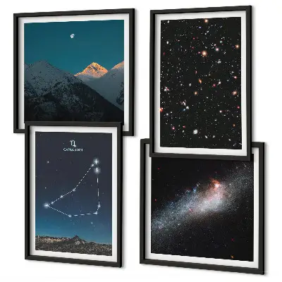 Galería de pared de la constelación de Capricornio
