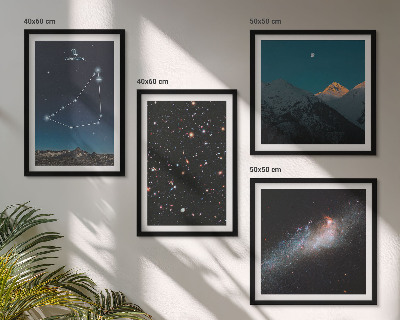 Galería de pared galaxia de la constelación de Capricornio