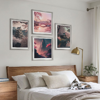 Galería de pared Paisajes fantásticos de Japón