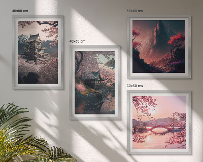 Galería de pared Paisajes fantásticos de Japón