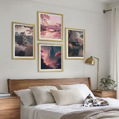 Galería de pared Paisajes fantásticos de Japón