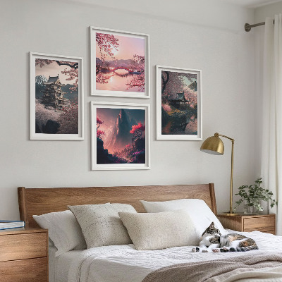 Galería de pared Paisajes fantásticos de Japón