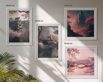 Galería de pared Paisajes fantásticos de Japón