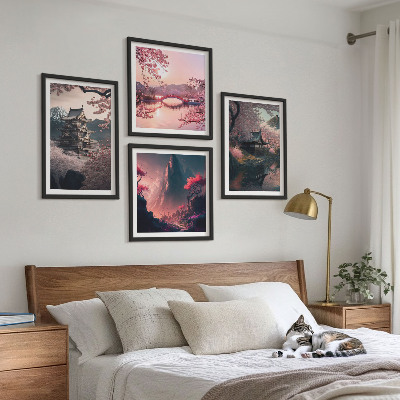 Galería de pared Paisajes fantásticos de Japón