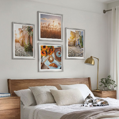 Galería de pared Calles encantadoras con café