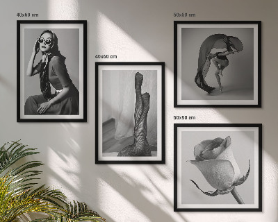 Set de cuadros modernos para salón Retratos con estilo de mujeres elegantes