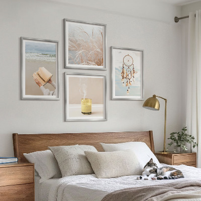 Galería de pared Paisajes veraniegos al estilo bohemio