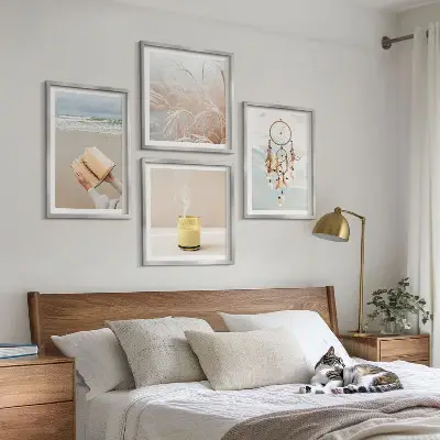 Galería de pared paisajes veraniegos de estilo bohemio