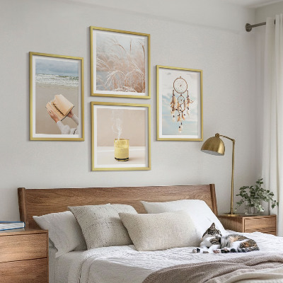 Galería de pared Paisajes veraniegos al estilo bohemio
