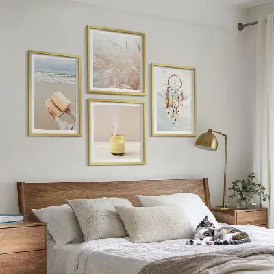 Galería de pared paisajes veraniegos de estilo bohemio