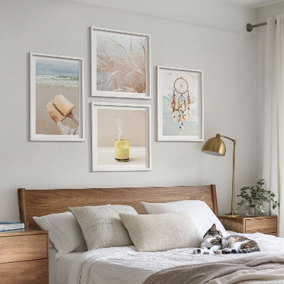 Galería de pared Paisajes veraniegos al estilo bohemio
