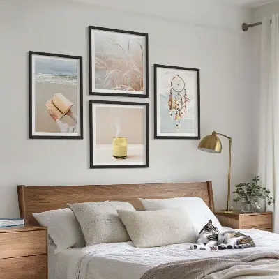 Galería de pared paisajes veraniegos de estilo bohemio