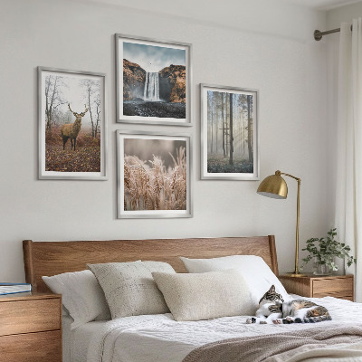 Galería de pared Paisajes forestales de naturaleza salvaje