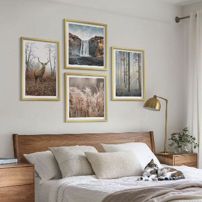 Galería de pared Paisajes forestales de naturaleza salvaje